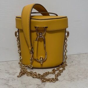 Zac Posen Yellow belay mini bag NWT